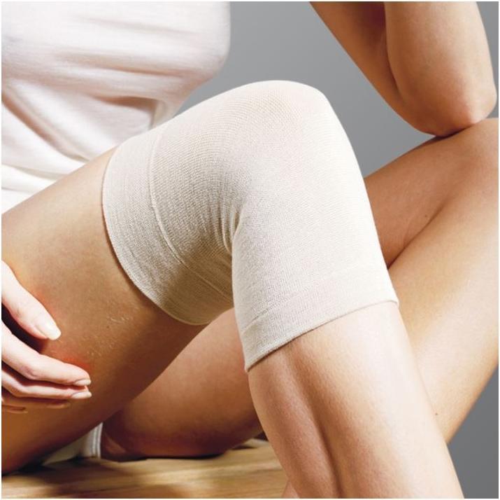 Actual product image Eusana Euana knee and elbow warmer anatomich beige (S)