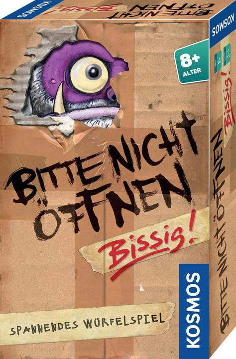 Actual product image Kosmos Children's game Please do not open - Bissig! (German)