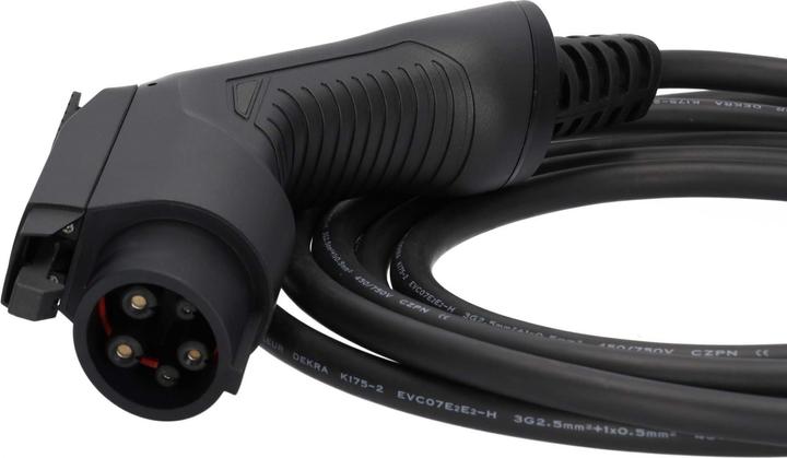 Productafbeelding Deltaco Typ 2 auf Typ 1 Kabel (Type 1, 3.60 kW, 16 A, 3 m)