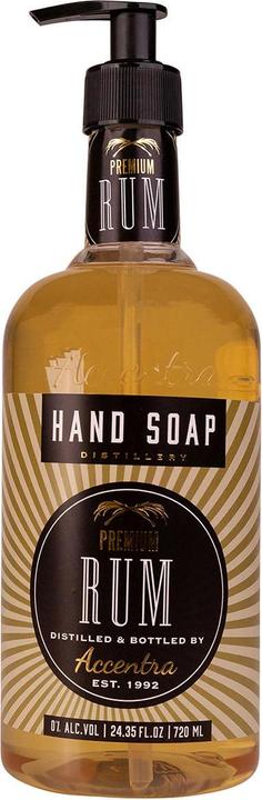 Actual product image Accentra MEN CLASSICS Hand Soap RUM in pump dispenser (Liquid soap, 720 ml)