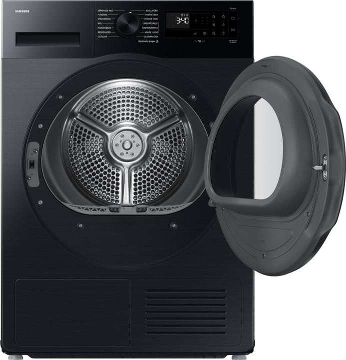 Immagine prodotto Samsung DV90DG52A0ABEN Wasdroger - Warmtepompdroger - 9kg - Zwart (9 kg, A destra, Spina UE)