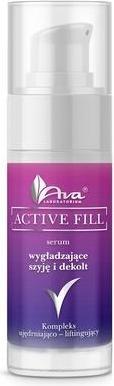 Actual product image Ava Cosmetics LABORATORIUM Active Fill serum wygładzające szyję i dekolt 30ml (30 ml)