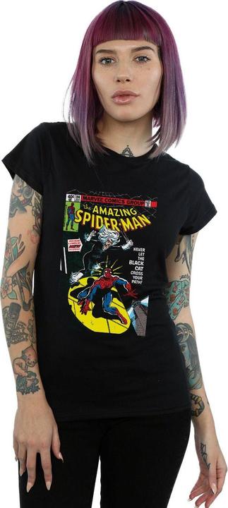 Immagine prodotto Spider-Man Black Cat Cover Maglietta Donna (XL)
