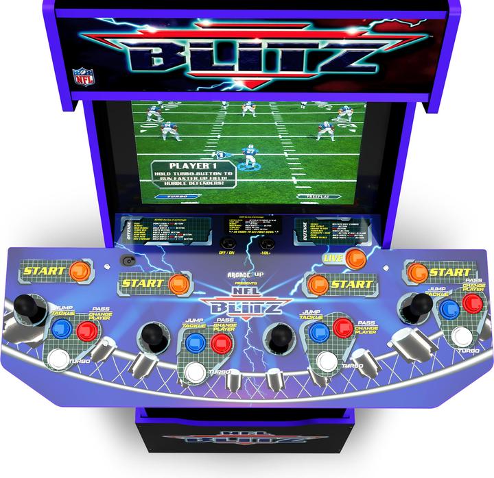 Actual product image Arcade1Up NFL Blitz 3-in-1 Wifi
