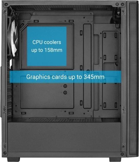 Produktbild AeroCool Designer-G-BK-v1 (ATX, Mini-ITX, mATX)