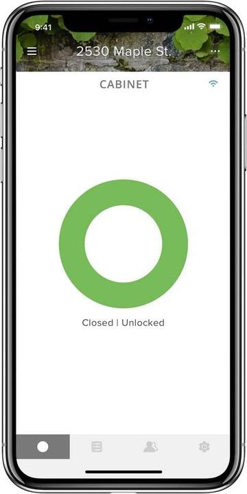 Actual product image Yale Smart Cabinet Lock (Smartphone)