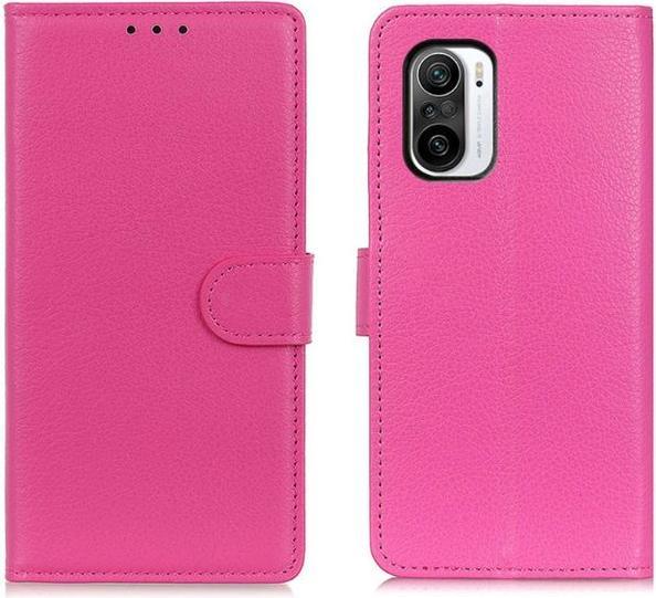 Actual product image MU Classic Litchi Leather Bookcover Series (Xiaomi Poco F3 Pro, Xiaomi Poco F3)