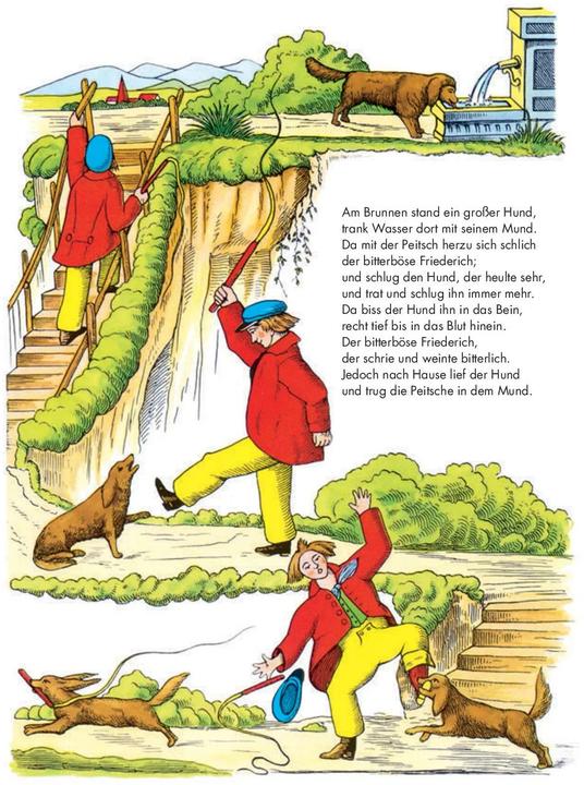 Actual product image The Struwwelpeter (German, Heinrich Hoffmann)