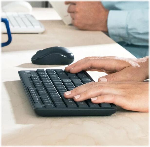 Produktbild Logitech MK295 Silent (US, Kabellos)