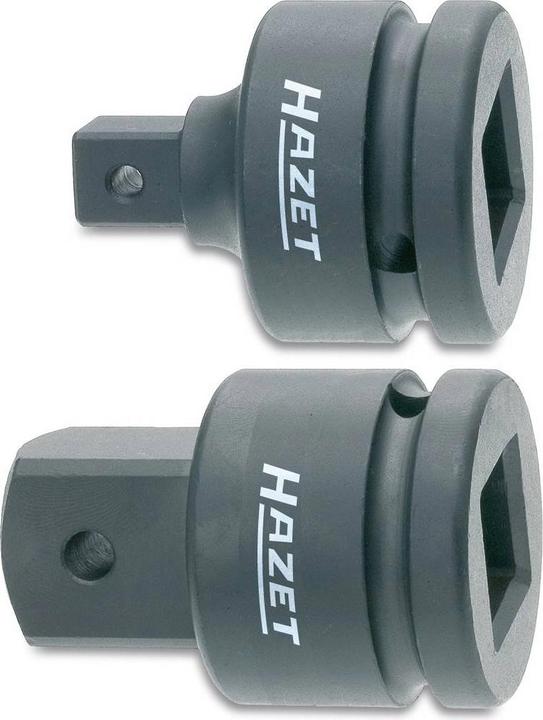 Actual product image HAZET Reducer 1007S-1 ∙ Square, hollow 20 mm (3/4 inch) ∙ Square, solid 12.5 mm (1/2 inch)