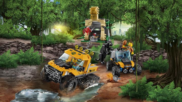 Produktbild LEGO Mission Dschungel-Halbkettenfahrzeug (60159, LEGO City)