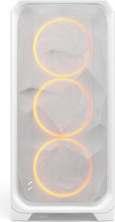Produktbild Fractal Case Meshify 3 XL White RGB TG Clear Tint (ITX, SSI CEB, ATX, E-ATX, SSI EEB, mATX, EE-ATX)