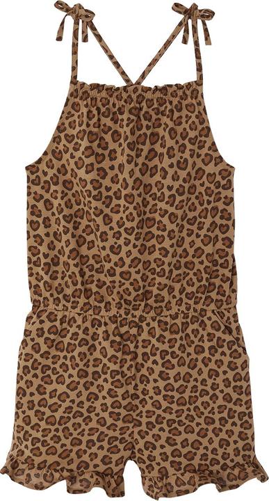 Actual product image Vertbaudet Schulterfreier Mädchen Jumpsuit mit Alloverprint (116)