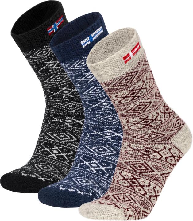 Normani 3 Paar Canadien Socks - 9631