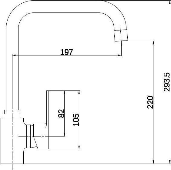 Produktbild Thema_lux KITCHEN MIXER DF11008