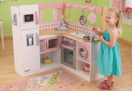 Actual product image KidKraft Grand Gourmet Corner Kitchen