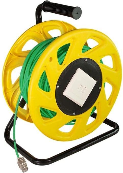 Actual product image LogiLink Mobile cable drum Cat.7 S/FTP, PUR, 60 m (S/FTP, CAT7, 60 m)