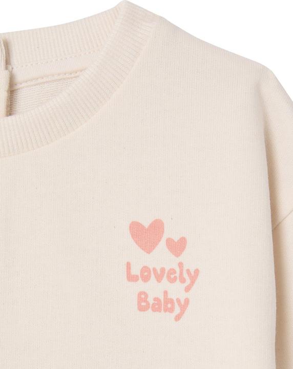Actual product image Vertbaudet Baby-Set: Sweatshirt & Shorts mit Recycling-Polyester (62)