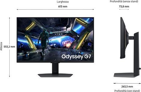 Productafbeelding Samsung Odyssey G7 (3840 x 2160 Pixels, 27")