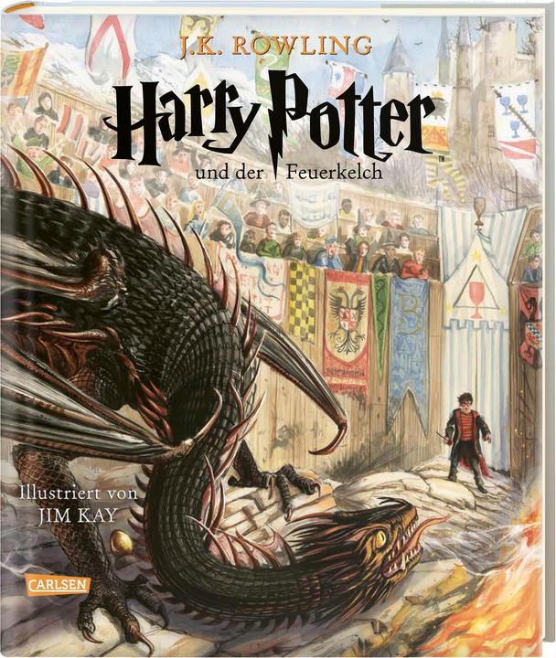Image du produit Harry Potter und der Feuerkelch (farbig illustrierte Schmuckausgabe) (Harry Potter 4) (Allemand, J.K. Rowling, Jim Kay., 2019)