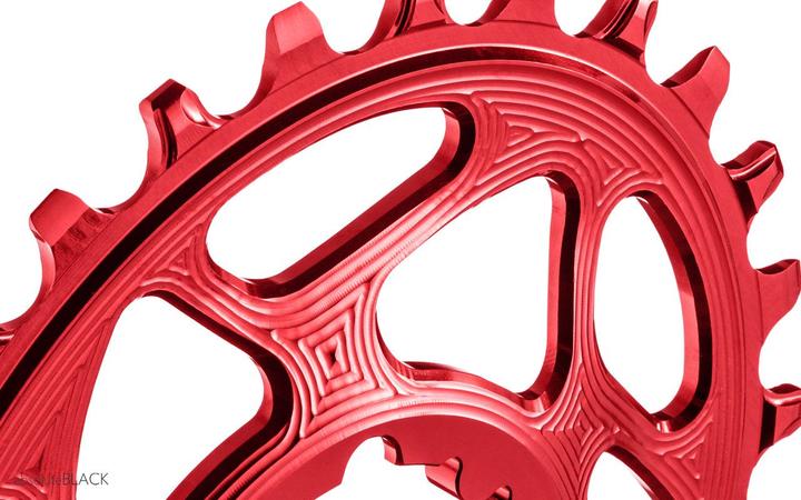 Actual product image AbsoluteBLACK OVAL Sram Direct Mount (6mm offset) (28)