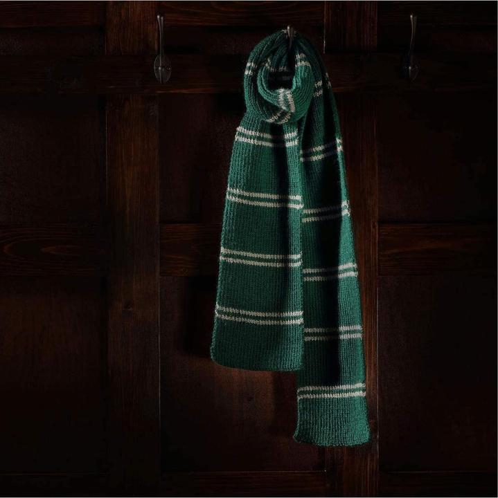 Actual product image Slytherin knitted scarf set