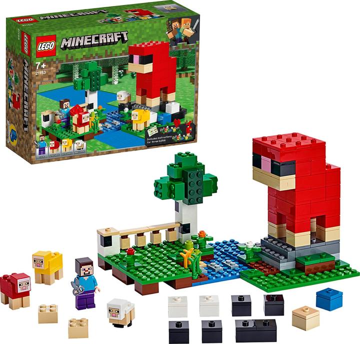 Actual product image LEGO The sheep farm (21153, LEGO Minecraft)