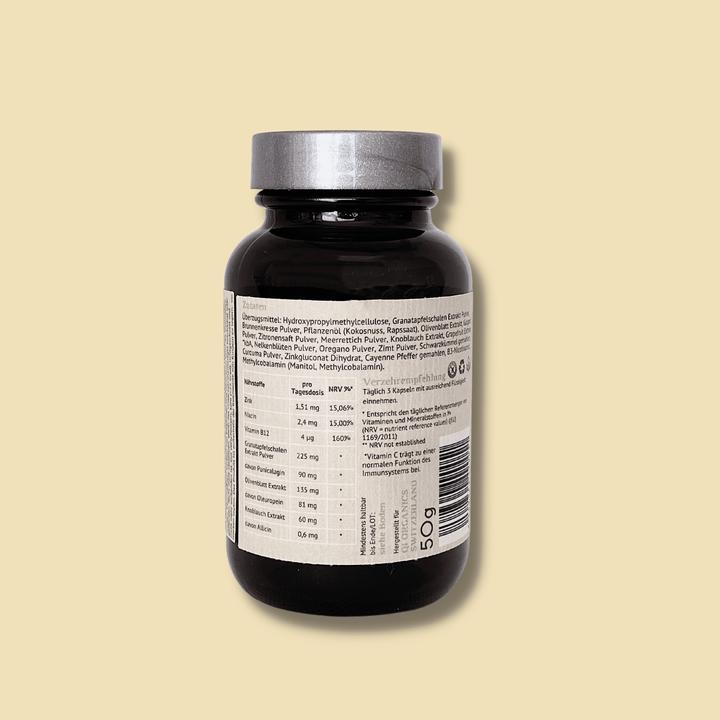 Produktbild QI Organics Anti Candida Kapsel - Normale Darmfunktion & Immunsystem (Tabletten)