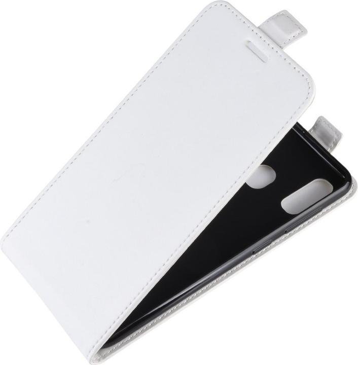 Actual product image Cover-Discount Leather flip case with photo pocket vertical (Samsung Galaxy A20e)