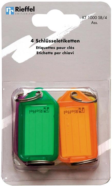 Rieffel Schlüsseletiketten KT 1000 SB/4 ASS.