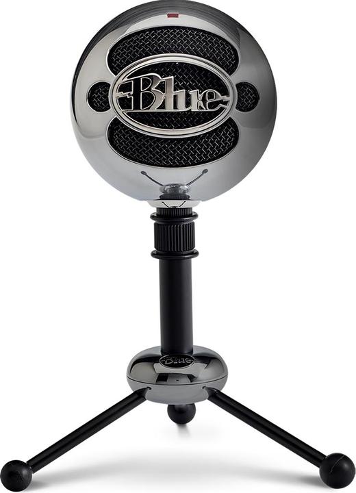 Actual product image Blue Snowball - Brushed aluminum