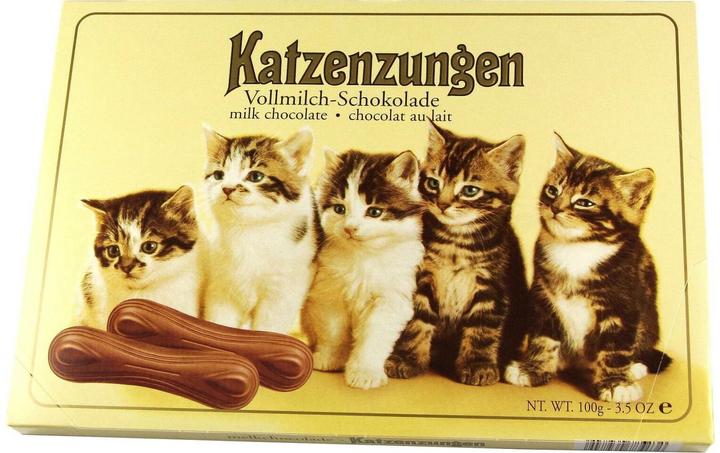 Produktbild Sarotti Schokolade Katzenzungen Vollmilch 100g (100 g)
