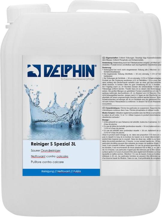 Actual product image Delphin Cleaner S Special 3L (3000 ml)