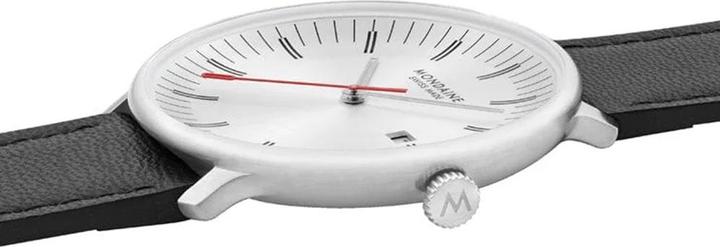 Immagine prodotto Mondaine MLE.41210.LBV Herrenuhr Doppio 41mm 5ATM (Fatto in Svizzera, Orologio da polso analogico, 41 mm)
