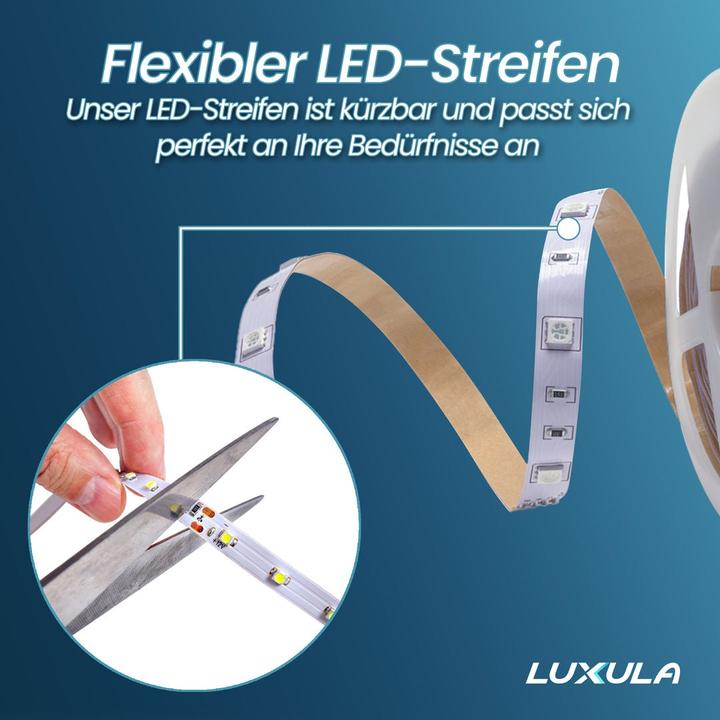 Actual product image Luxula LED strips (Warm white, 500 cm, Indoor)