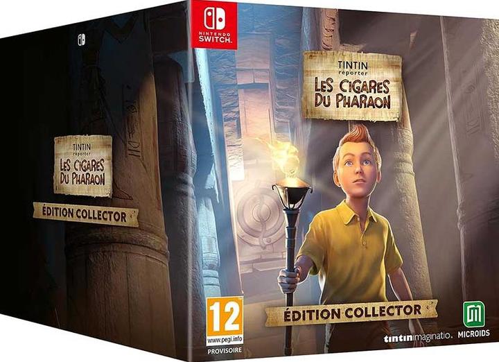 Image du produit Microids Tintin Reporter : Les Cigares du pharaon - Édition Collector (Switch, Switch Lite, Switch OLED, EN)