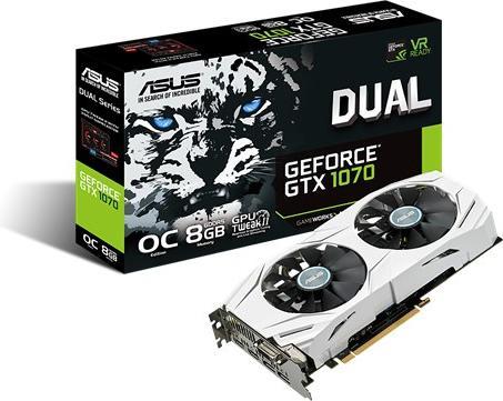 Produktbild ASUS GeForce DUAL GTX 1070 O8G (8 GB)