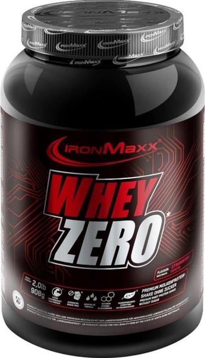 Produktbild IronMaxx Whey Zero (908g Dose) (Milchschokolade, 1 Stk., 908 g)