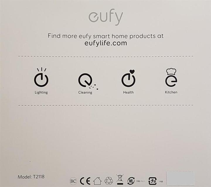 Actual product image eufy dummy