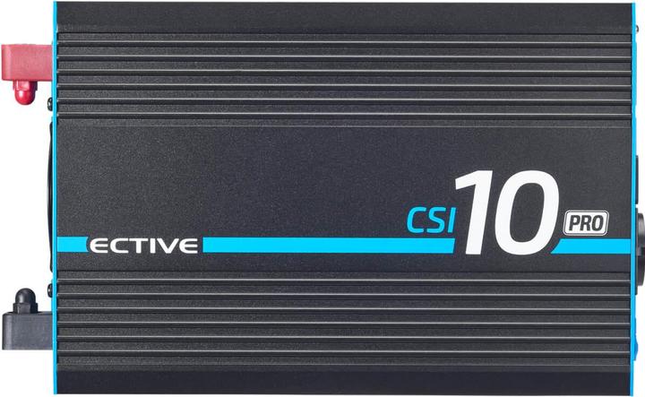 Produktbild Ective CSI 10 PRO 1000W/12V Sinus-Wechselrichter mit Netzvorrangschaltung und Ladegerät (CH-Stecker)