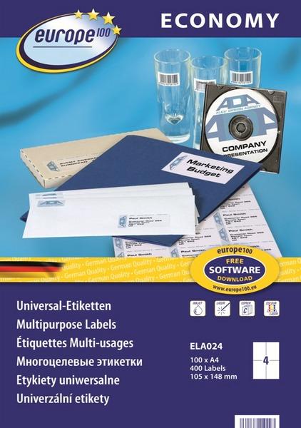 Avery Dennison ELA024 Printeretiket Zelfklevend printeretiket