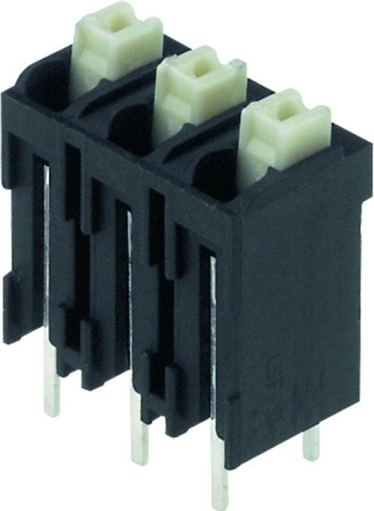 Actual product image Weidmüller Wire-to-Board-Reihenklemme, Durchsteckmontage, 5mm Raster, Gerade, Klemme, 3 Pole