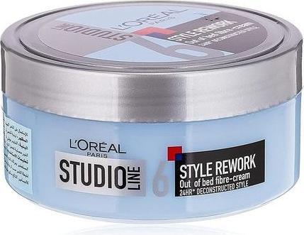 L'Oréal Paris Studio Line Style Rework Out Of Bed Fibre Cream (Haargel, 150 ml)