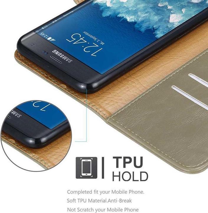 Actual product image Cadorabo Book Luxury Cover (Samsung Galaxy Note Edge)