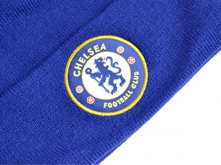 Actual product image Chelsea FC Crest knitted envelope cap (One size)