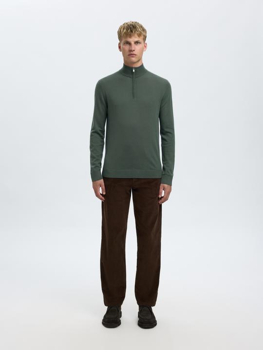 Immagine prodotto Selected Homme Slhtray Ls Knit Merino Half Zip Noos (S)
