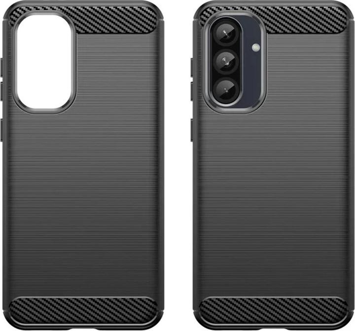 Image du produit Screenguard Carbon Brushed Soft TPU Hülle (Samsung Galaxy A36)