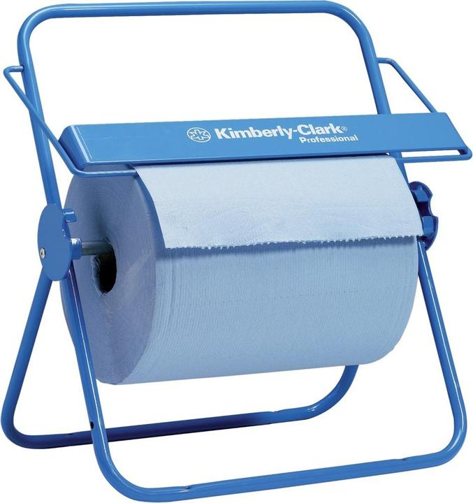 Image du produit Magni Kimberly-Clark 194151 Support mural/distributeur de table pour essuie-mains en gros rouleaux, bleu