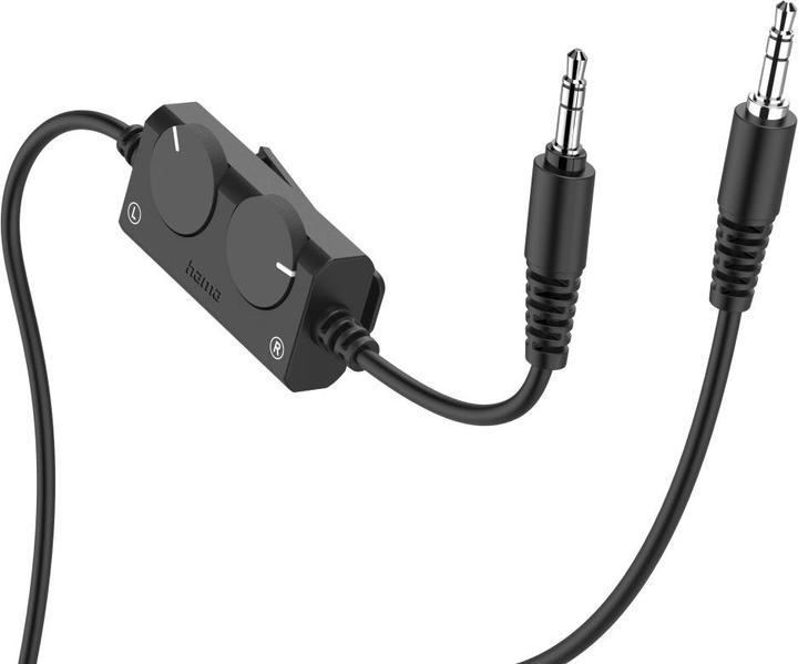 Produktbild Hama Fernseh-Kopfhörer, Over-Ear, langes Kabel (6m), getr. Lautstärkeregelung, S (ANC, Kabelgebunden)