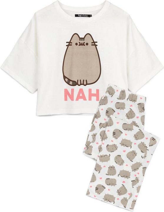 Pusheen Nah Schlafanzug mit langer Hose